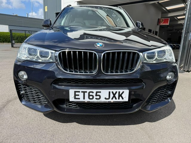 BMW X3 20D M Sport Suv ET65JXK Black #4