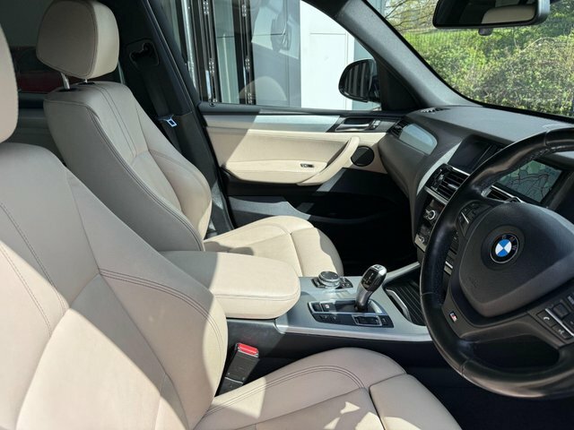 BMW X3 20D M Sport Suv ET65JXK Black #6