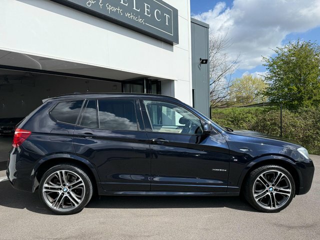 BMW X3 20D M Sport Suv ET65JXK Black #2