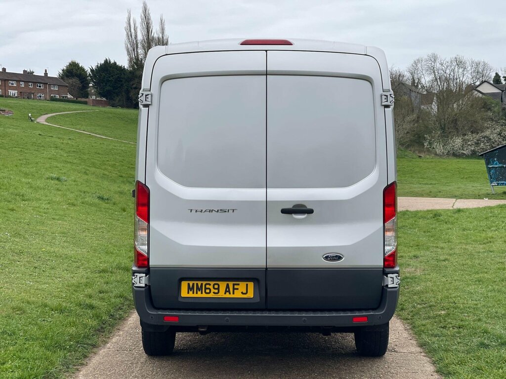 Ford Transit Custom 2.0 350 Ecoblue Crew Van Fwd L2 H2 Euro 6 6Dr MM69AFJ Silver #5