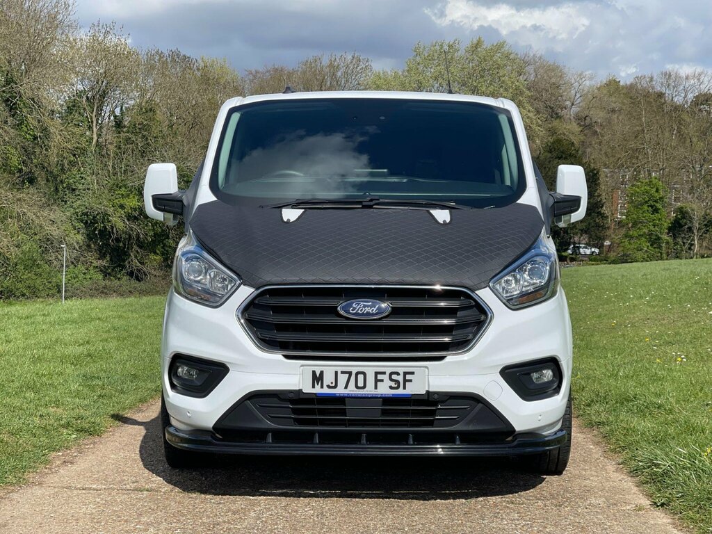 Ford Transit Custom 2.0 300 Ecoblue Limited Crew Van Double Cab Di White
