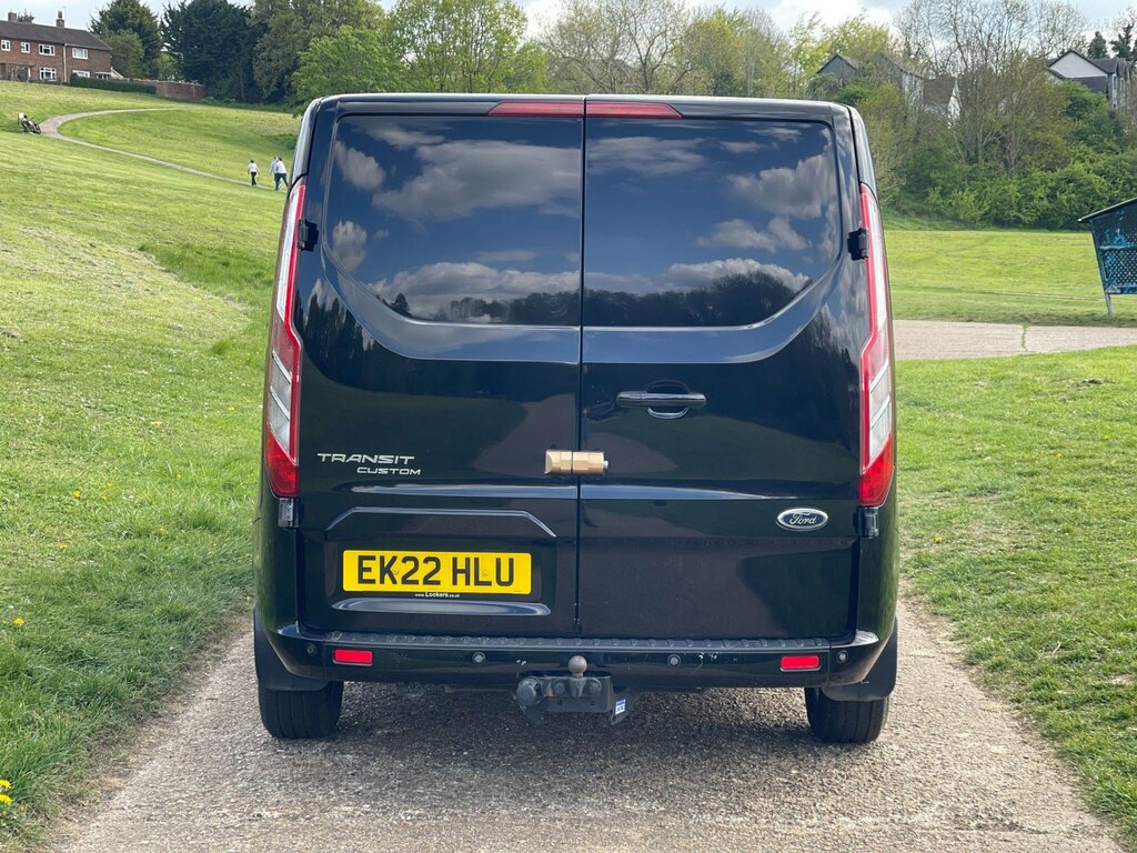 Ford Transit Custom 2.0 280 Ecoblue Limited L1 H1 Euro 6 Ss EK22HLU Black #5