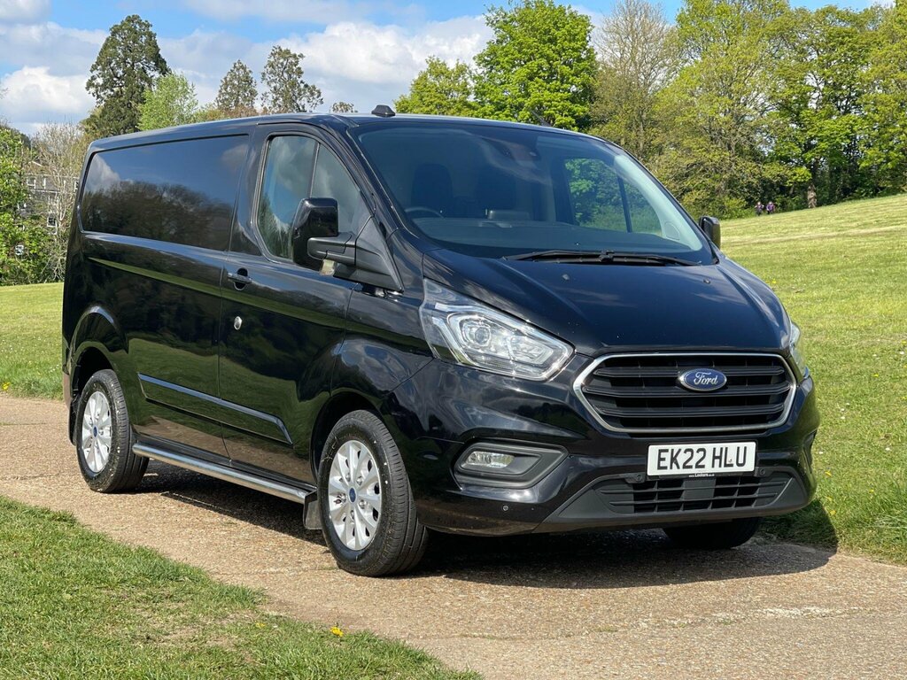 Ford Transit Custom 2.0 280 Ecoblue Limited L1 H1 Euro 6 Ss EK22HLU Black #2