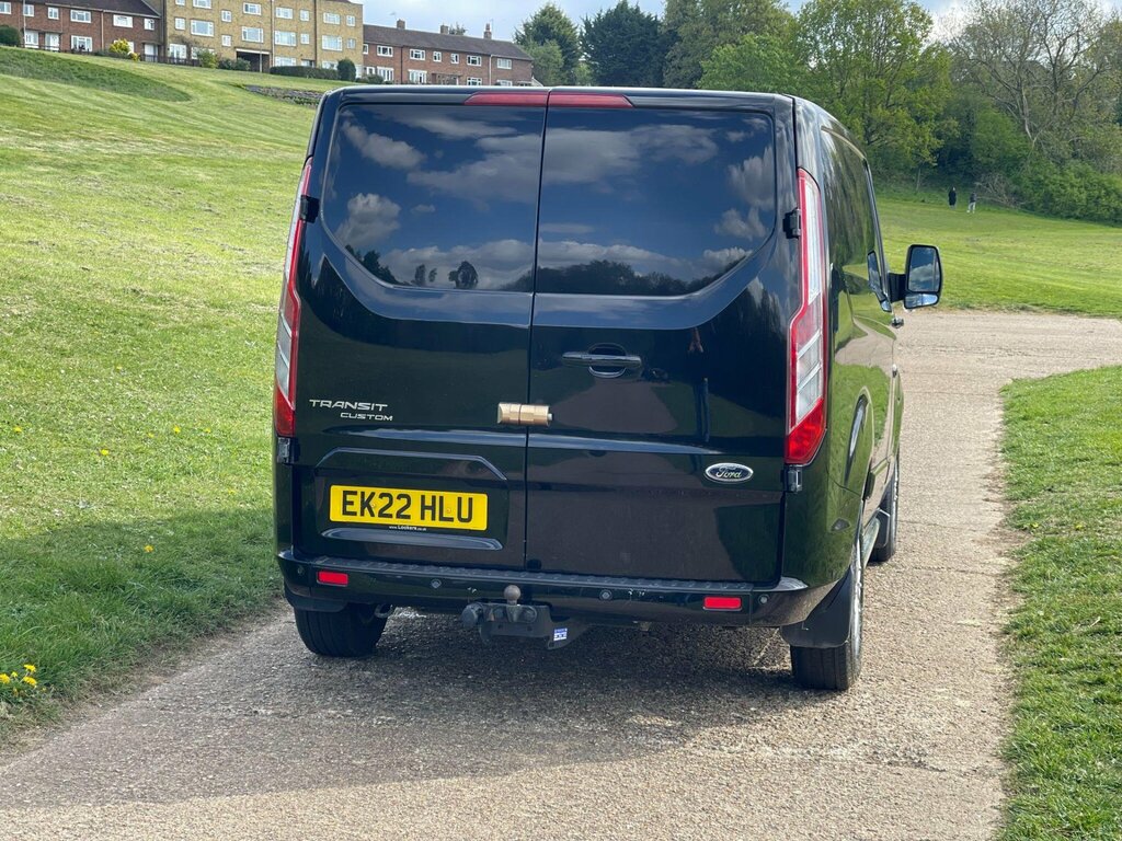 Ford Transit Custom 2.0 280 Ecoblue Limited L1 H1 Euro 6 Ss EK22HLU Black #4