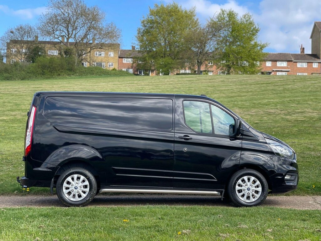 Ford Transit Custom 2.0 280 Ecoblue Limited L1 H1 Euro 6 Ss EK22HLU Black #3