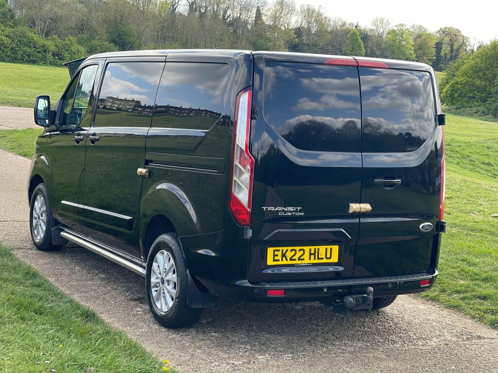 Ford Transit Custom 2.0 280 Ecoblue Limited L1 H1 Euro 6 Ss EK22HLU Black #6