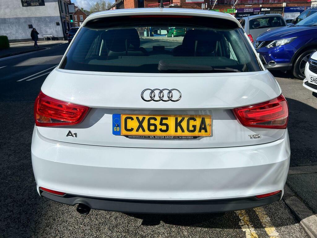 Audi A1 1.6 Tdi Sport Sportback Euro 6 S S CX65KGA White #5