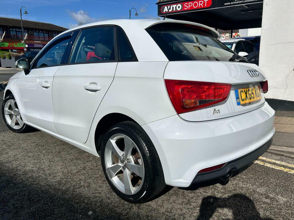 Audi A1 1.6 Tdi Sport Sportback Euro 6 S S CX65KGA White #3