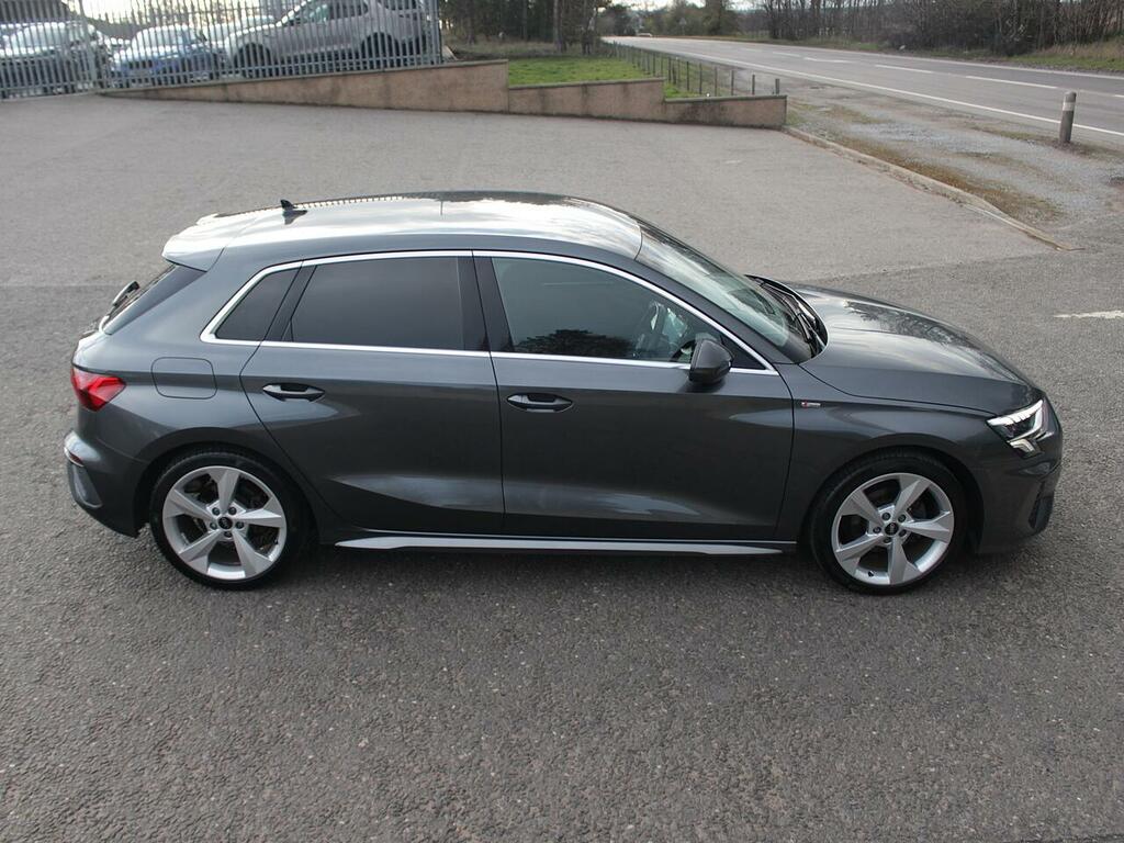 Audi A3 1.5 Tfsi 35 S Line Sportback S Tronic Euro 6 Ss Grey #5