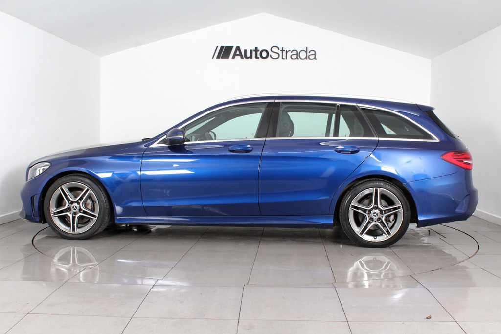 Mercedes-Benz C Class C 200 Amg Line Premium Mhev WM68VOO Blue #6