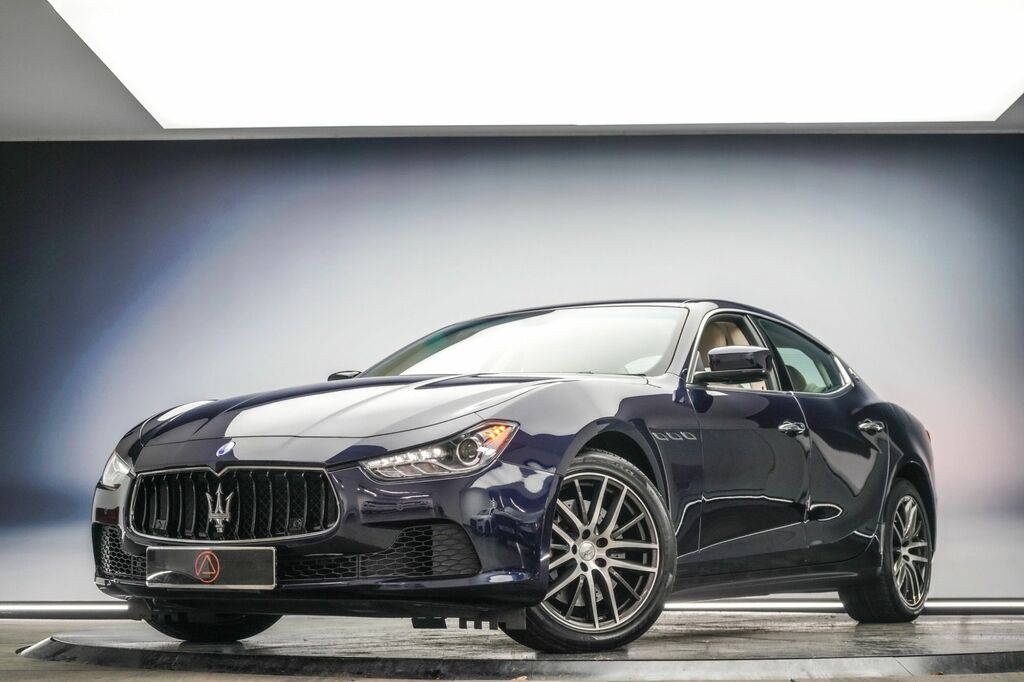 Maserati Ghibli 2016 3.0D V6 Saloon Zf Euro 5 Ss 27 Blue