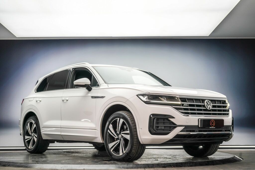 Volkswagen Touareg 2018 3.0 Tdi V6 R-line Tech Suv Tiptron White #5