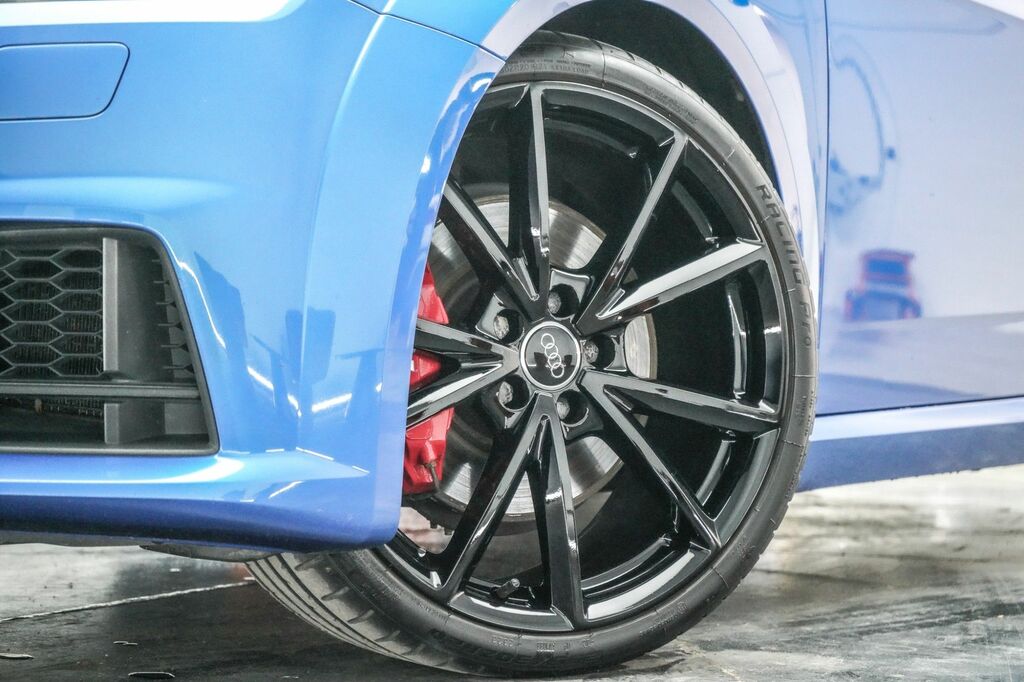 Audi TTS 2018 2.0 Tfsi Black Edition Coupe S Tro CX18YYZ Blue #2