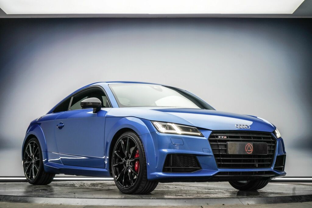 Audi TTS 2018 2.0 Tfsi Black Edition Coupe S Tro CX18YYZ Blue #5