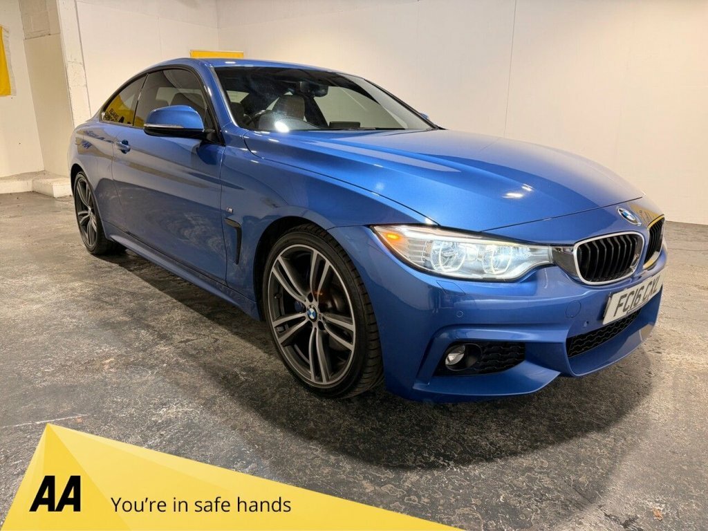 BMW 4 Series Gran Coupe 2L M Sport Blue