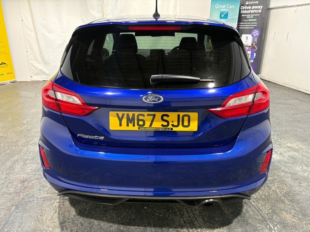 Ford Fiesta 1L St-line YM67SJO Blue #4