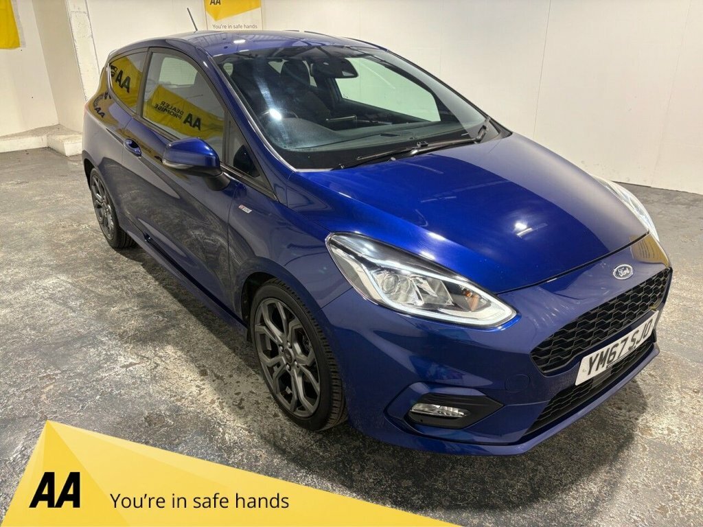Ford Fiesta 1L St-line Blue