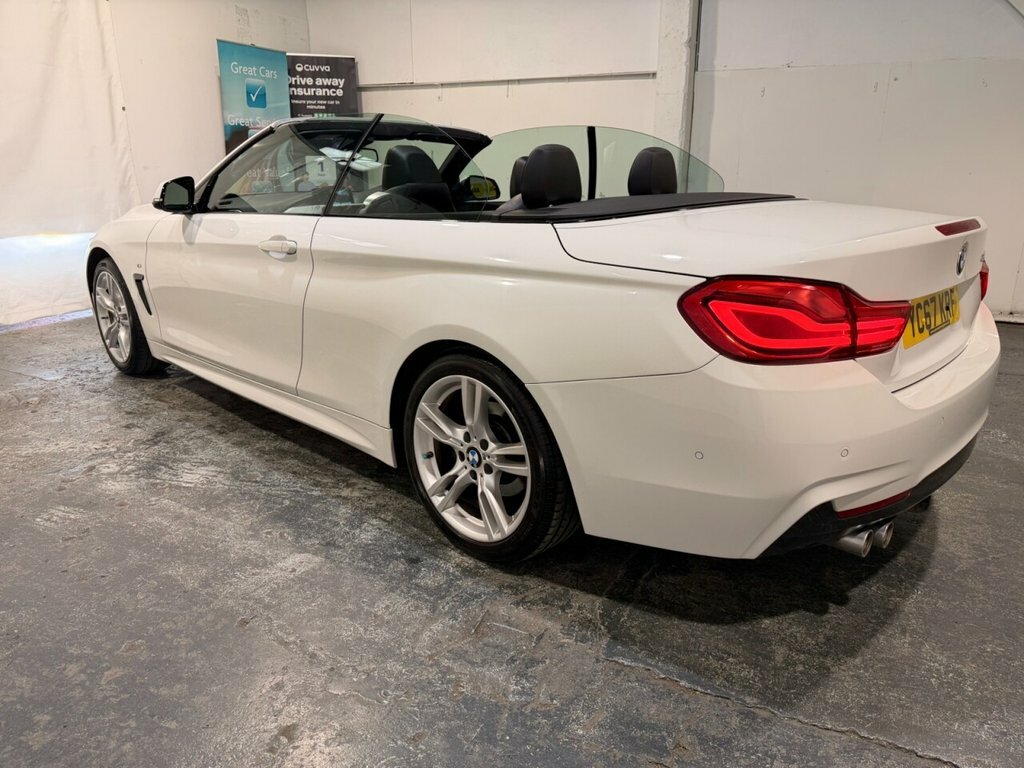 BMW 4 Series 2L M Sport YC67KRF White #3