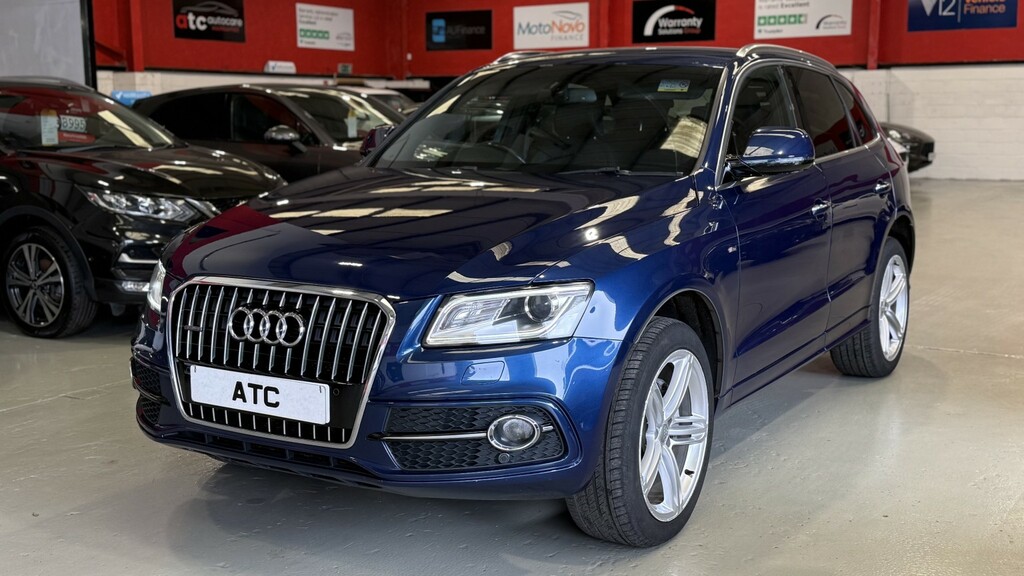 Audi Q5 Suv 2.0 Tdi S Line Plus 2016 MW66ZGH Blue #3