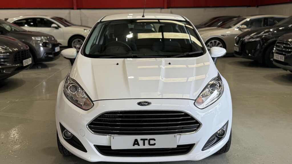 Ford Fiesta Hatchback 1.0 T Ecoboost Zetec 2015 R222MMD White #2
