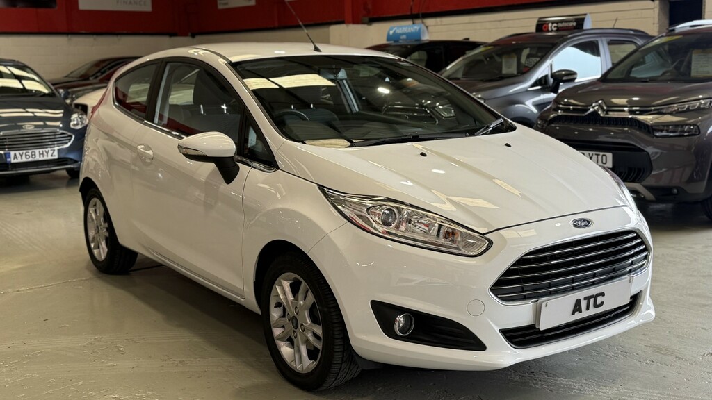 Ford Fiesta Hatchback 1.0 T Ecoboost Zetec 2015 White