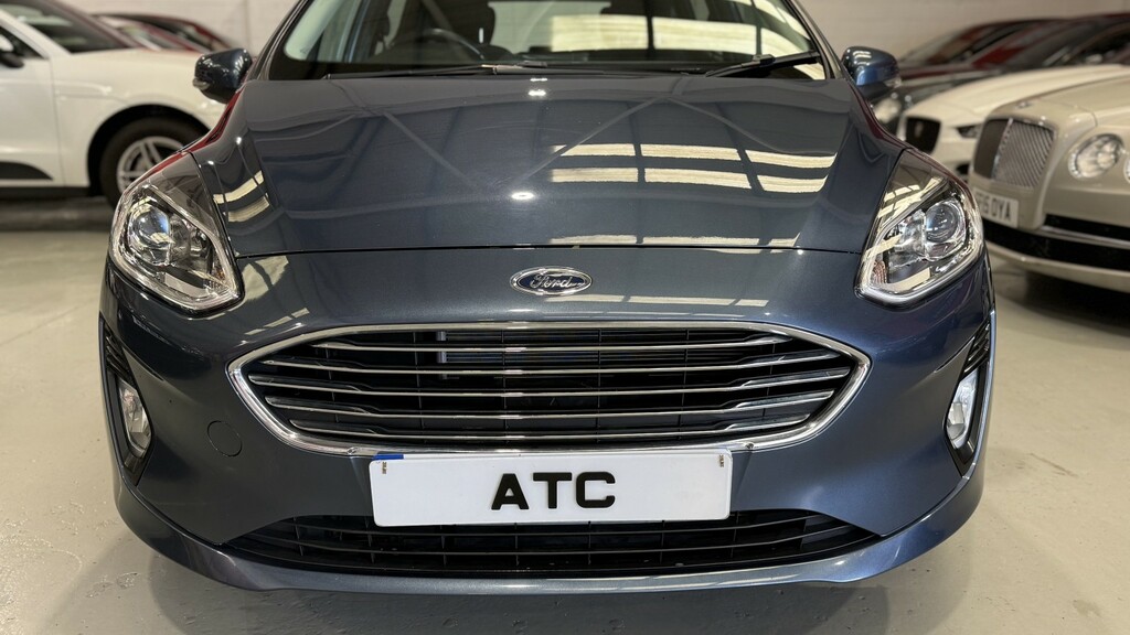 Ford Fiesta Hatchback 1.1 Ti-vct Zetec 2018 AY68HYZ Blue #5