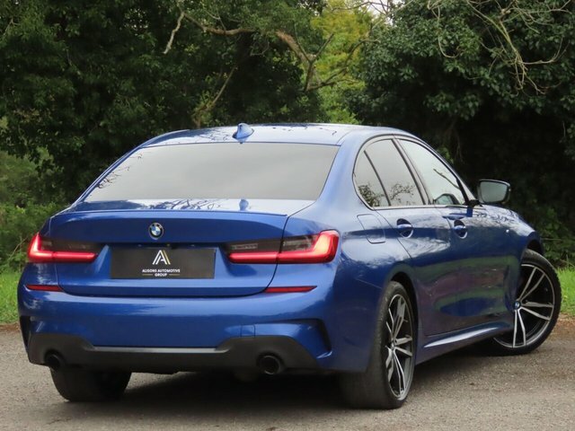 BMW 3 Series 320D M Sport PG19DFO Blue #5