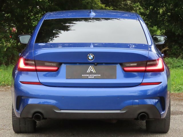 BMW 3 Series 320D M Sport PG19DFO Blue #6