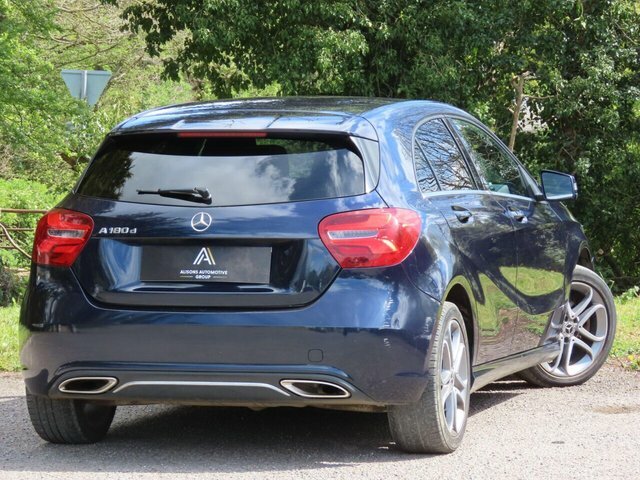 Mercedes-Benz A Class A 180 D Sport Edition PO18UXS Blue #5