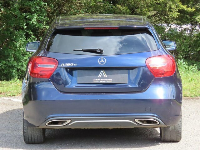 Mercedes-Benz A Class A 180 D Sport Edition PO18UXS Blue #6