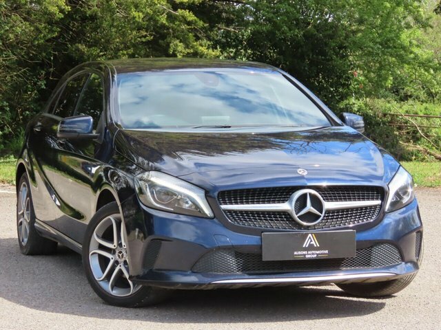 Mercedes-Benz A Class A 180 D Sport Edition PO18UXS Blue #4