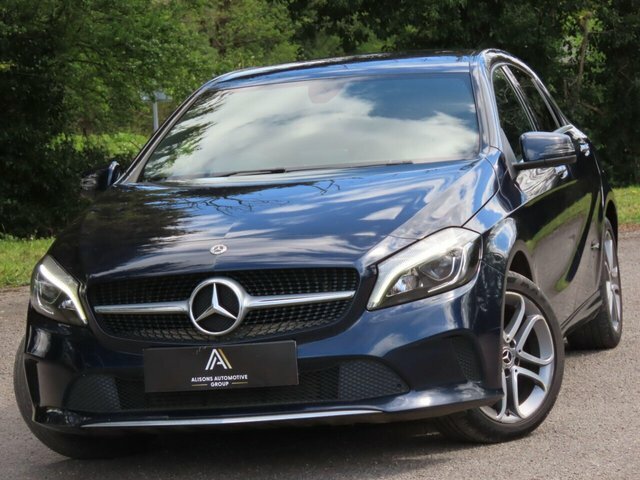 Mercedes-Benz A Class A 180 D Sport Edition PO18UXS Blue #2