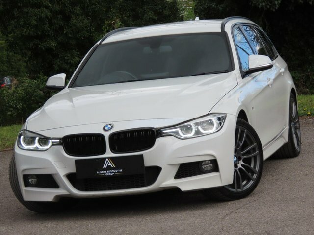 BMW 3 Series Automatic YH67MXW White #2