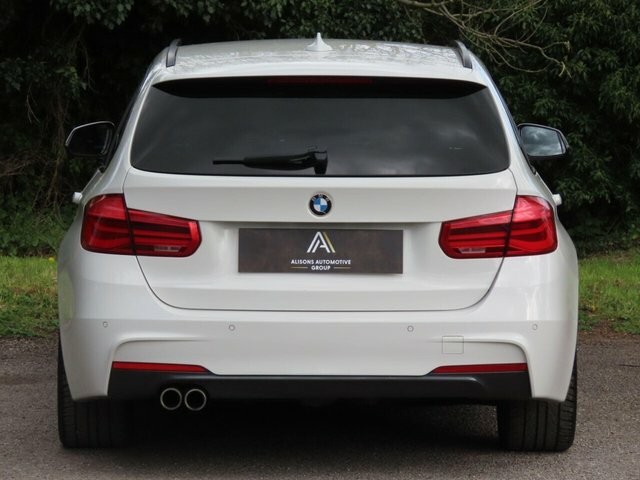 BMW 3 Series Automatic YH67MXW White #6