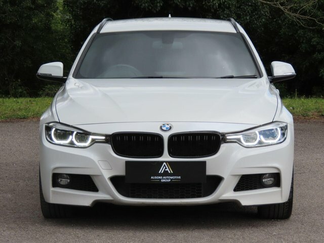 BMW 3 Series Automatic YH67MXW White #3