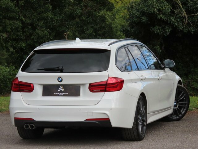 BMW 3 Series Automatic YH67MXW White #5