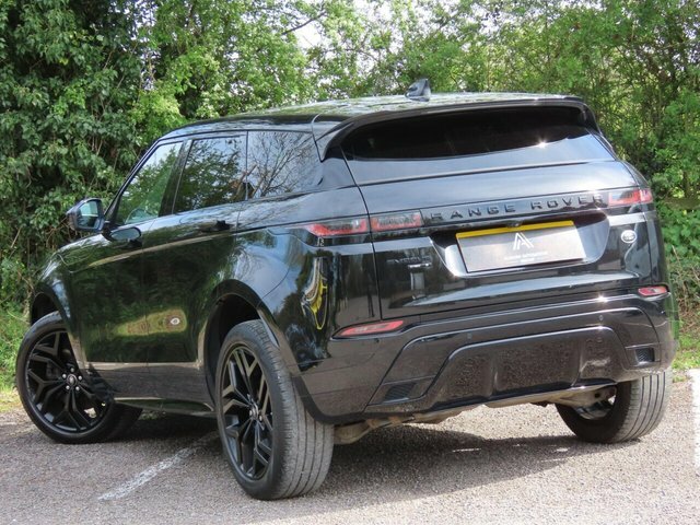Land Rover Range Rover Evoque Automatic HK70JFG Black #6