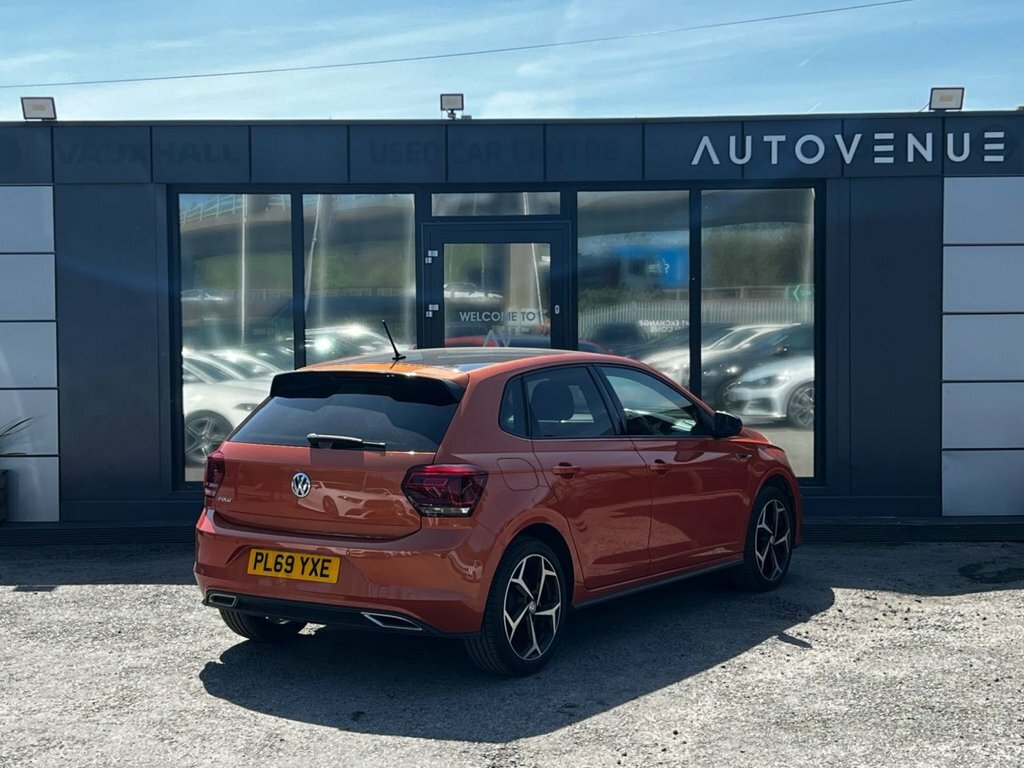 Volkswagen Polo 1L R-line PL69YXE Orange #3