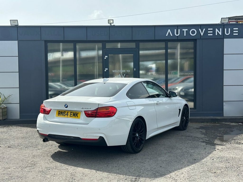 BMW 4 Series Gran Coupe 2L M Sport BN64EMK White #3