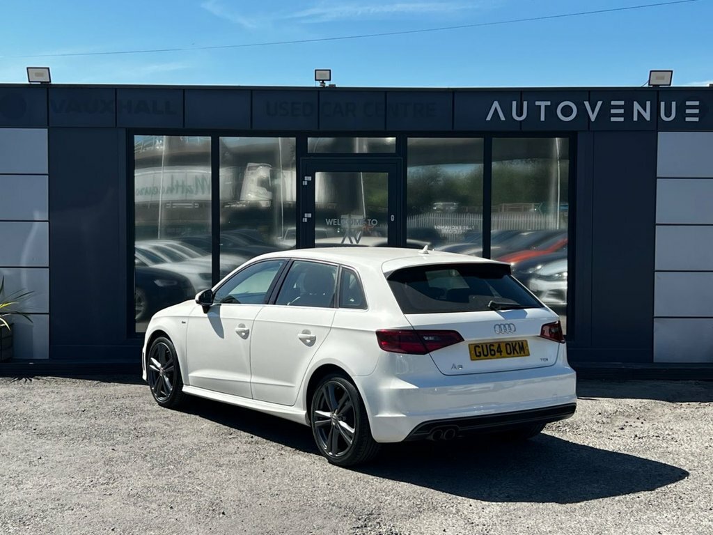 Audi A3 2L S Line GU64OKM White #2