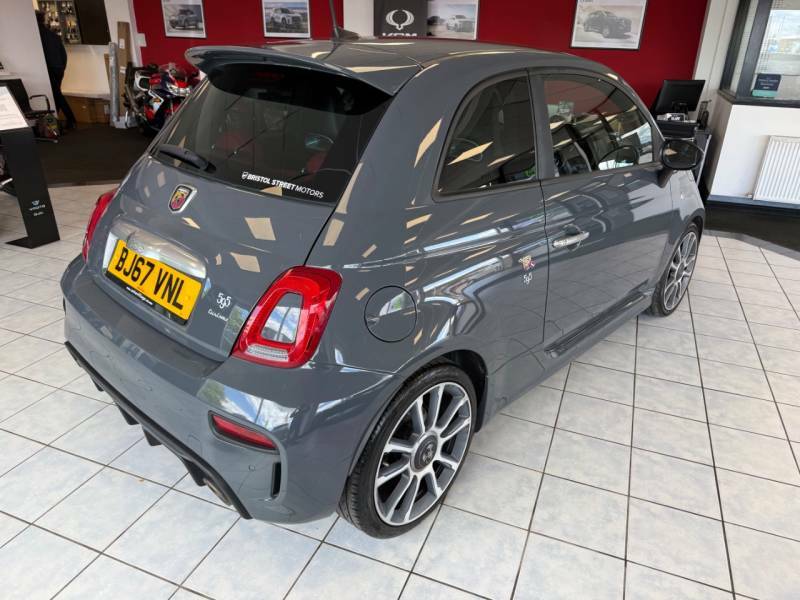 Abarth 595 1.4 T-jet 165 Turismo - 2017 67 BJ67VNL Grey #4