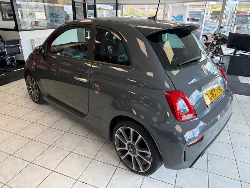 Abarth 595 1.4 T-jet 165 Turismo - 2017 67 BJ67VNL Grey #3