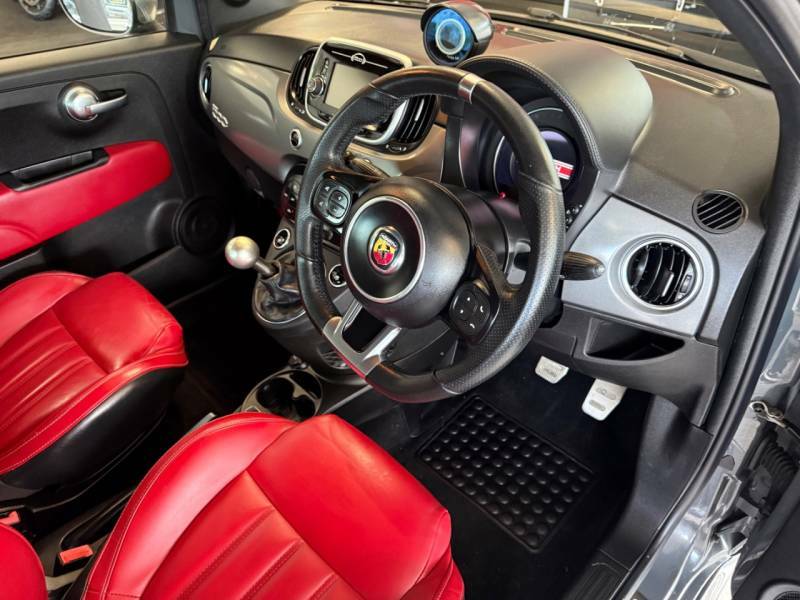 Abarth 595 1.4 T-jet 165 Turismo - 2017 67 BJ67VNL Grey #5