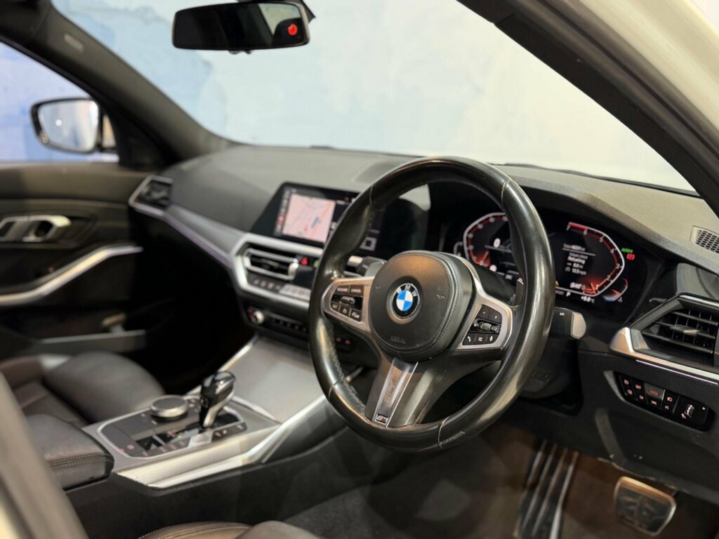 BMW 3 Series 2.0 330I M Sport Euro 6 Ss N888OVA White #3