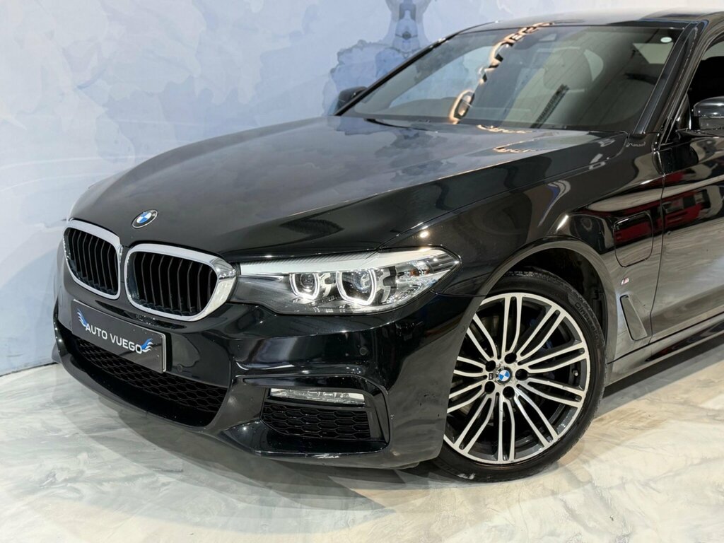 BMW 5 Series 2.0 530E 9.2Kwh M Sport Euro 6 Ss PY17NFO Black #3