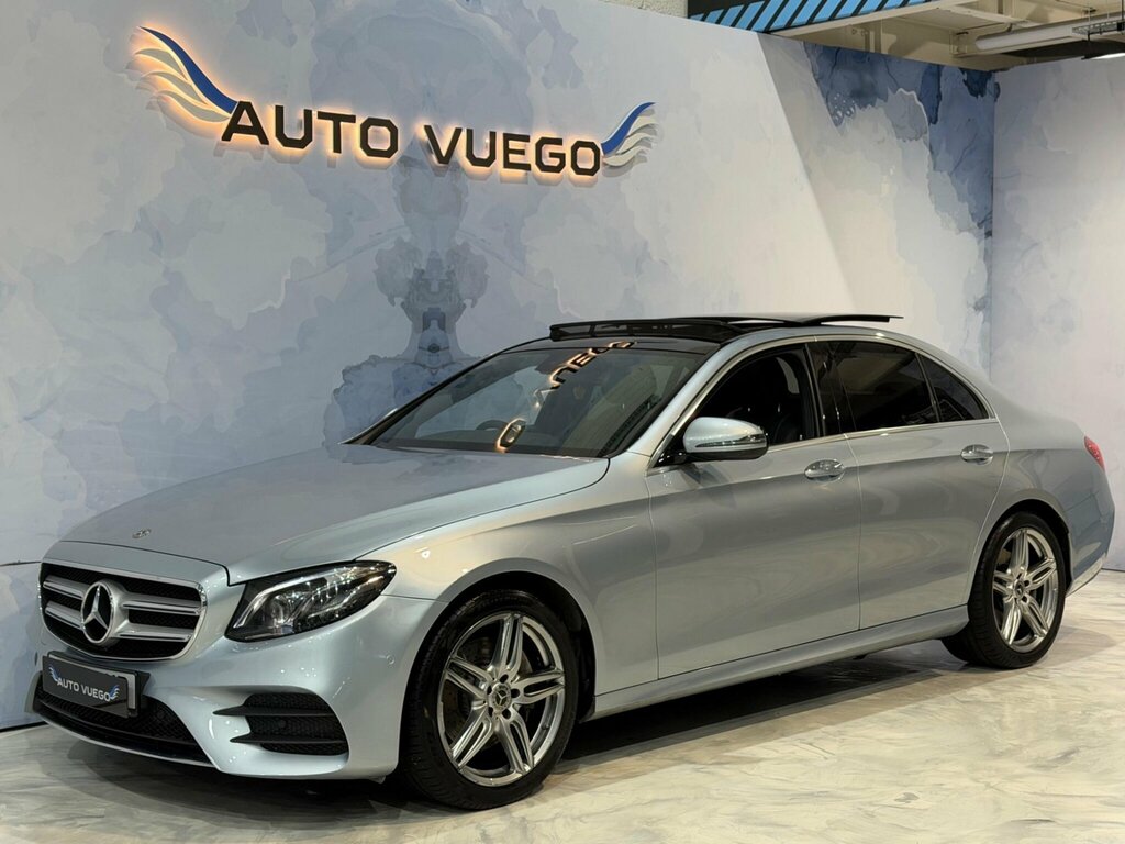 Mercedes-Benz E Class 3.0 E350d V6 Amg Line Premium Plus G-tronic Eur KS67GXD Silver #4