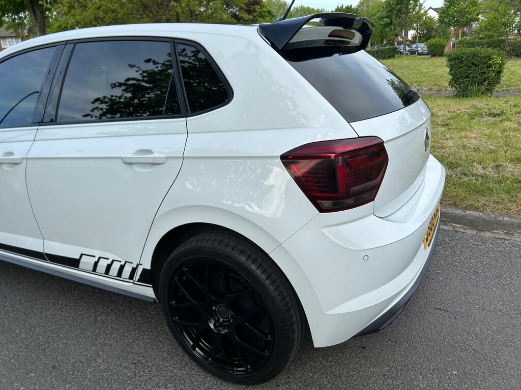 Volkswagen Polo 1.0 Tsi R-line Euro 6 Ss DS68WSZ White #4