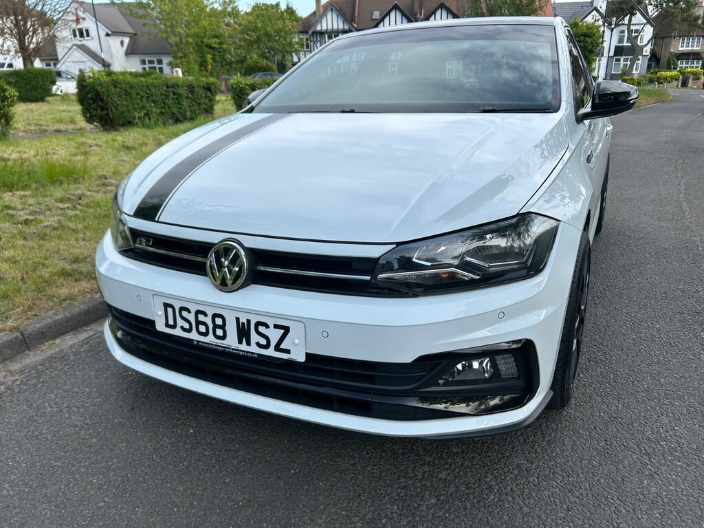 Volkswagen Polo 1.0 Tsi R-line Euro 6 Ss DS68WSZ White #3