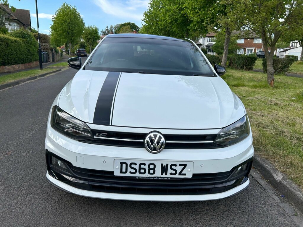 Volkswagen Polo 1.0 Tsi R-line Euro 6 Ss DS68WSZ White #2