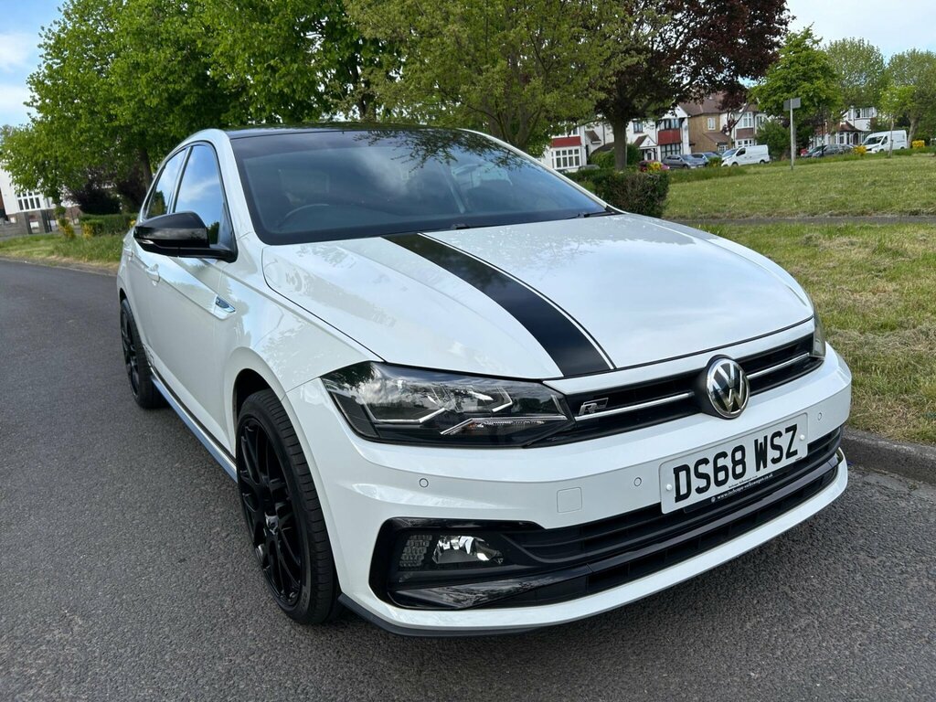 Volkswagen Polo 1.0 Tsi R-line Euro 6 Ss White
